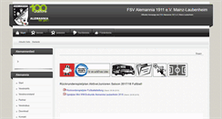 Desktop Screenshot of fsv-alemannia-laubenheim.de